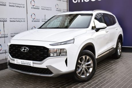 HYUNDAI SANTA FE 2.4L AT 2022 GCC WITH DEALER WARRANTY New year offer! Just for 1229 PM